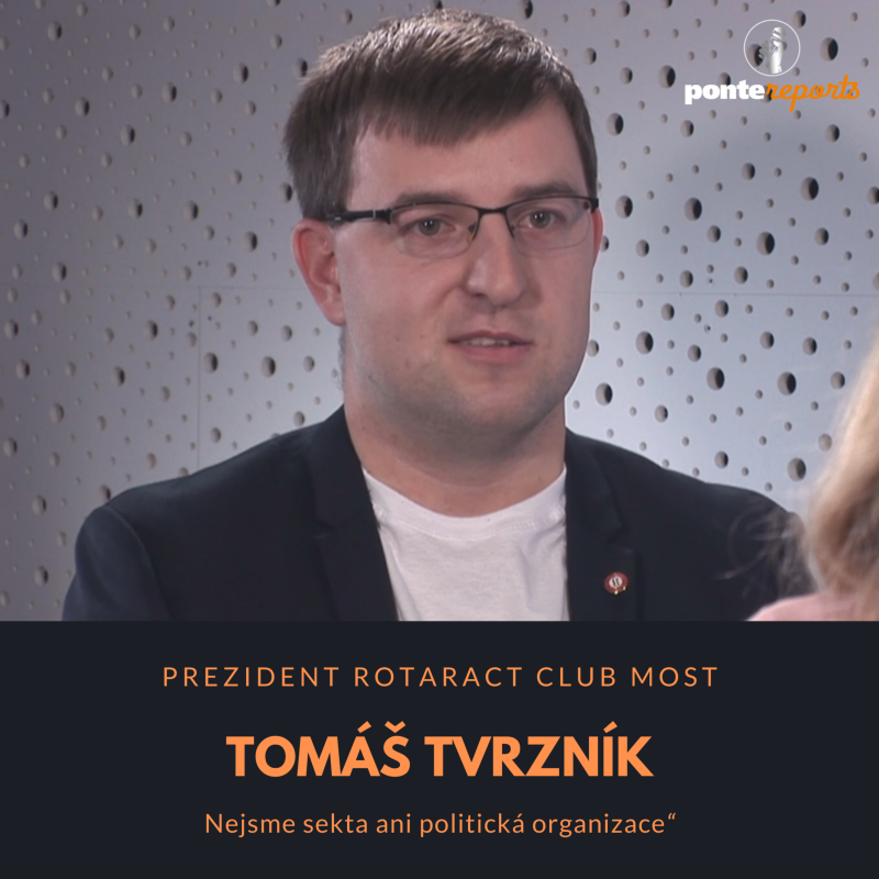 Obrázek epizody Tomáš Tvrzník – prezident Rotaract clubu Most: Nejsme sekta ani politická organizace
