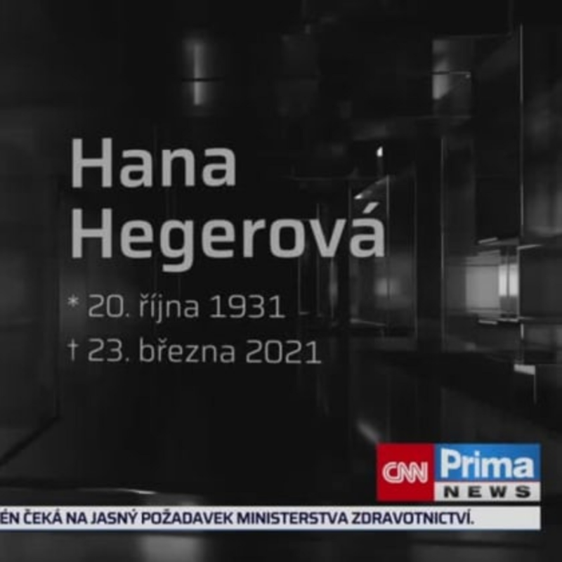 Obrázek epizody Vzpomínky na Hanu Hegerovou