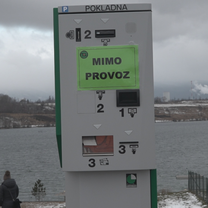 Obrázek epizody Parkovací automaty na jezeře Most.
