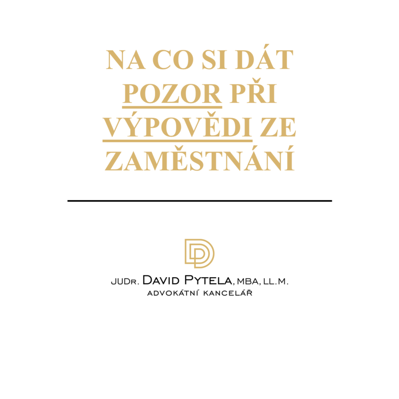 Obrázek epizody 36: Na co si dát pozor při výpovědi ze zaměstnání