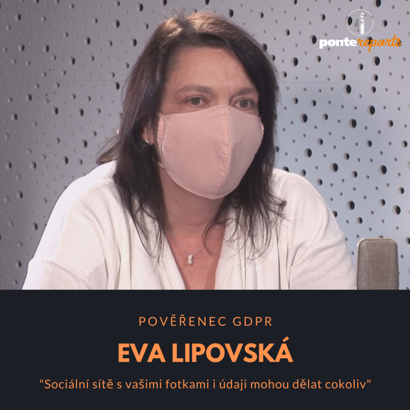 Obrázek epizody Eva Lipovská – pověřenec GDPR: Sociální sítě s vašimi fotkami i údaji mohou dělat cokoliv