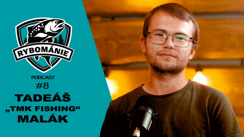 Obrázek epizody RYBOMÁNIE podcast #8 - Tadeáš ,,TMK fishing" Malák - ,, Rád bych jednou natočil rybářský film"