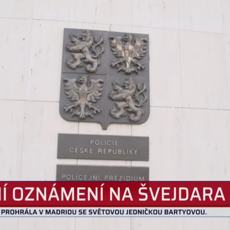 Obrázek epizody Trestní oznámení na Švejdara