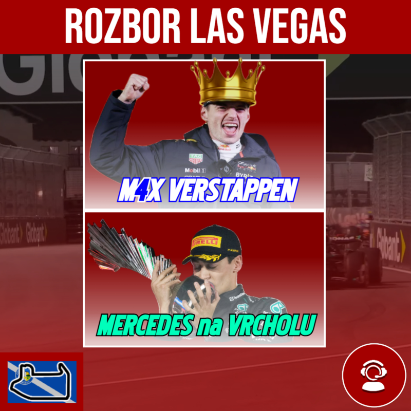 Obrázek epizody Russell králem Vegas, Verstappen králem sezóny | We are checking #23