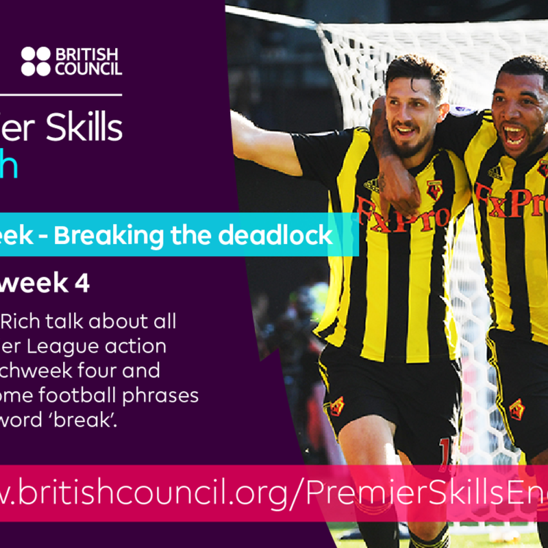 Obrázek epizody This week - Matchweek 4 - Breaking the deadlock