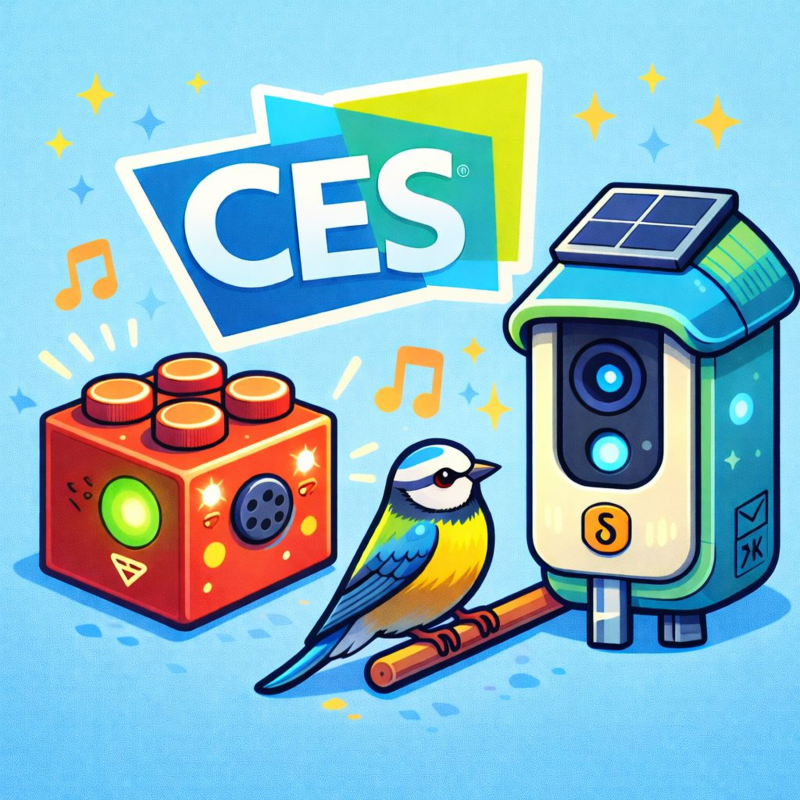 Obrázek epizody Chytré krmítko s AI nebo chytrá Lego kostka? Nejen to přinesl CES