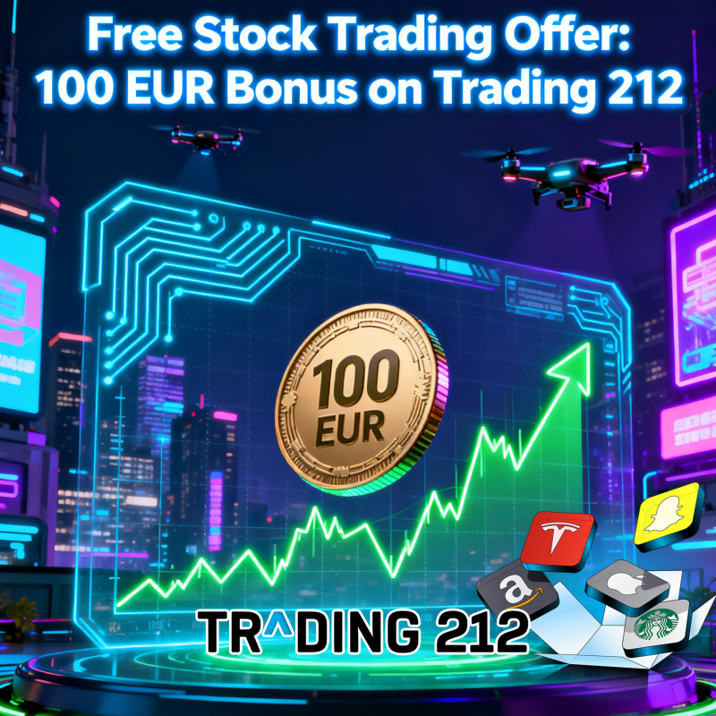 Obrázek epizody Free shares worth up to €100 on Trading 212