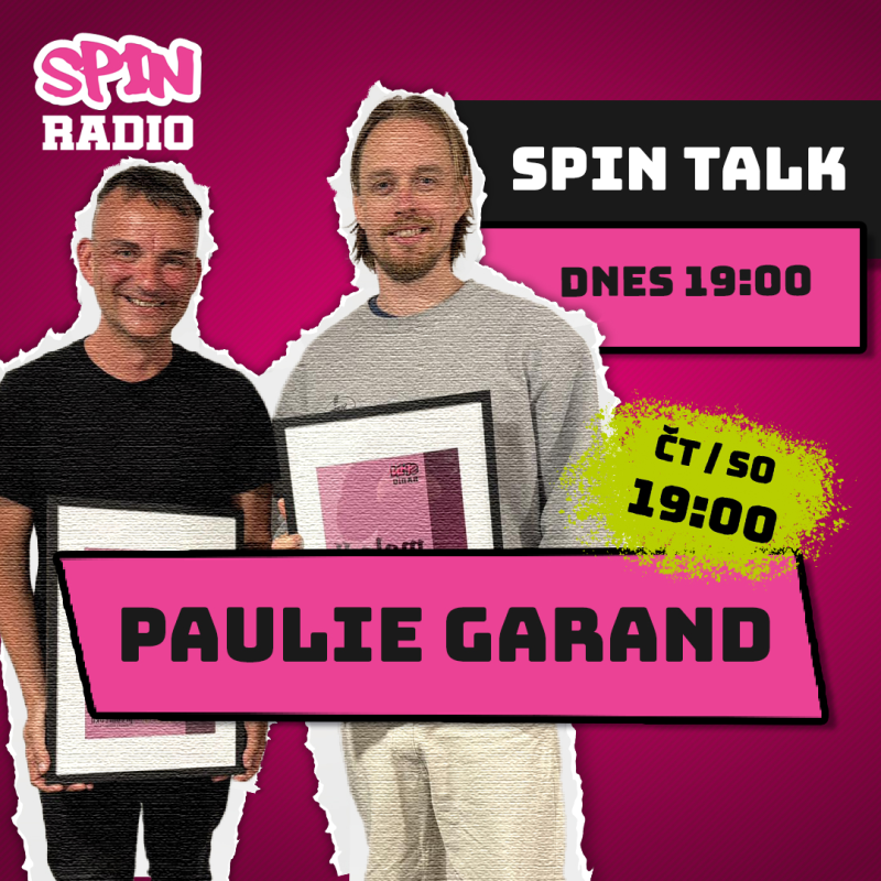 Obrázek epizody SPIN TALK: PAULIE GARAND – JSEM ŠŤASTNEJ, ŽE MOLO II ZÍSKALO OBĚ OCENĚNÍ V CENÁCH KINGS OF RAP PRÁVĚ NA RÁDIU SPIN