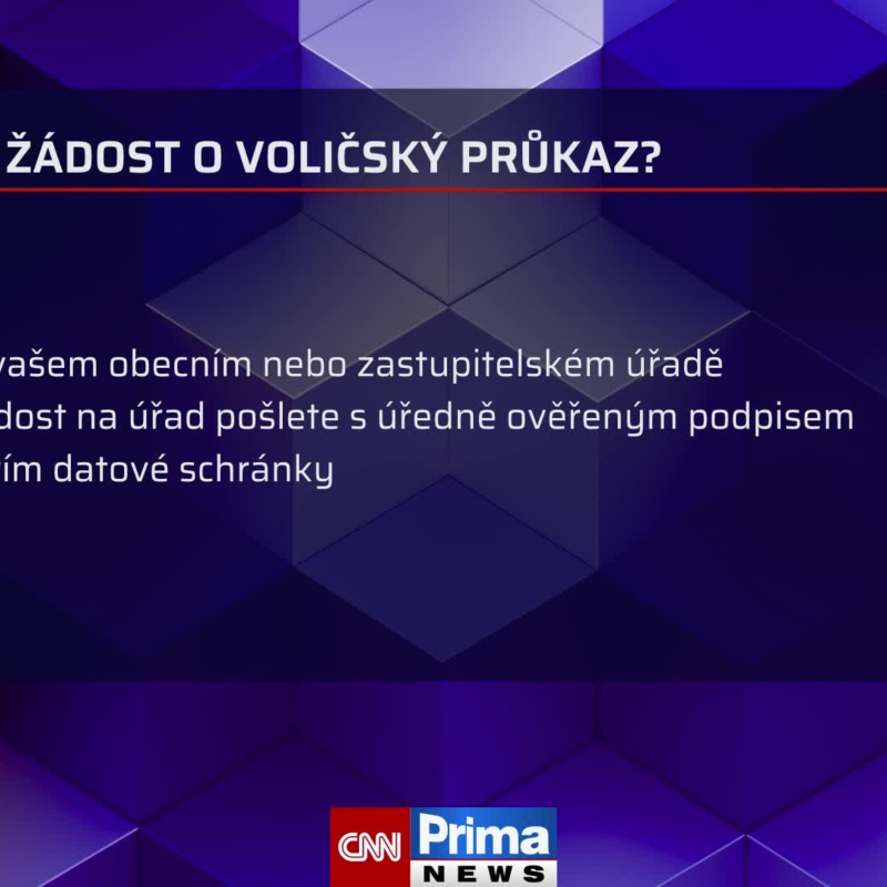 Obrázek epizody Kde a jak získat voličský průkaz a jak sním volit