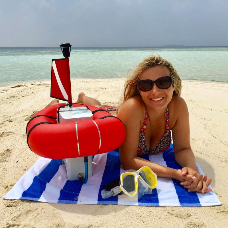 Obrázek epizody 19] Lucia Kadlec | AirBuddy is the smallest and lightest diving gear in the world