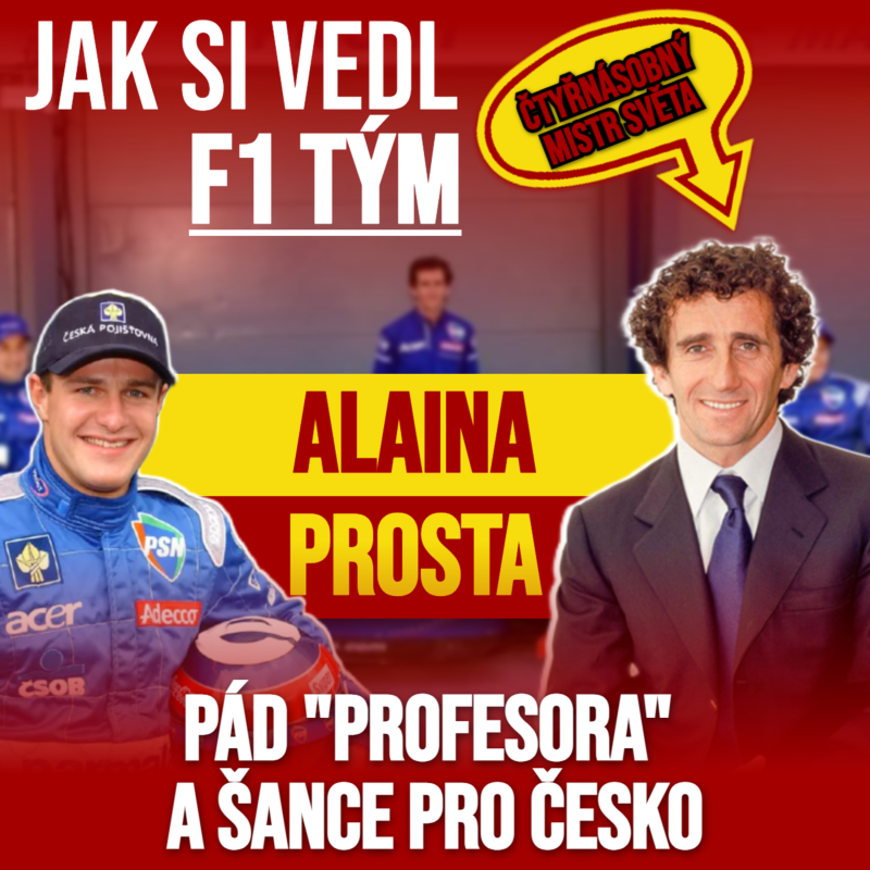 Obrázek epizody Jediný Čech ve Formuli 1 a neúspěšný profesor: Příběh týmu Prost Grand Prix | WAC #99