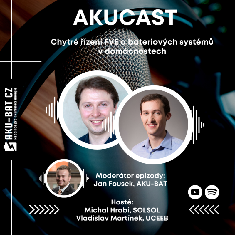 Obrázek epizody Chytré řízení FVE a bateriových systémů v domácnostech