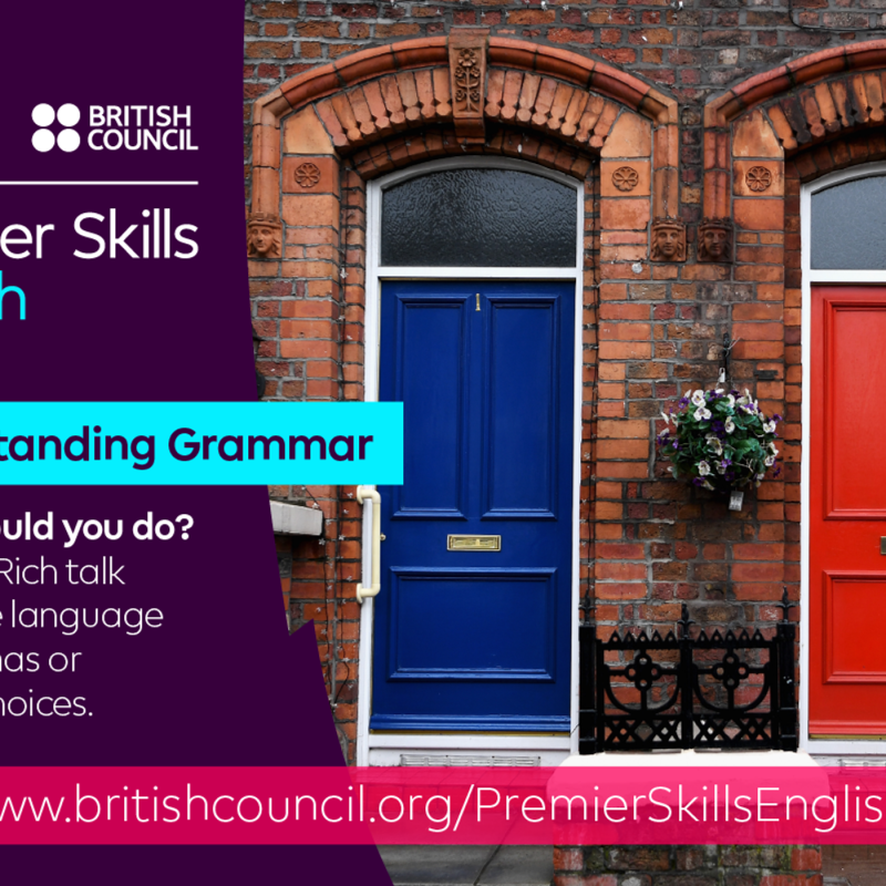 Obrázek epizody Understanding Grammar - What would you do?