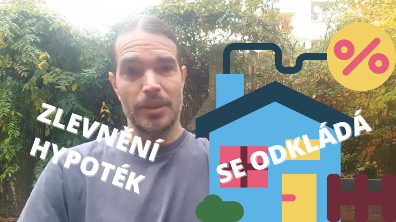 Obrázek epizody Zlevnění hypoték se odkládá. ČNB sazby nezměnila
