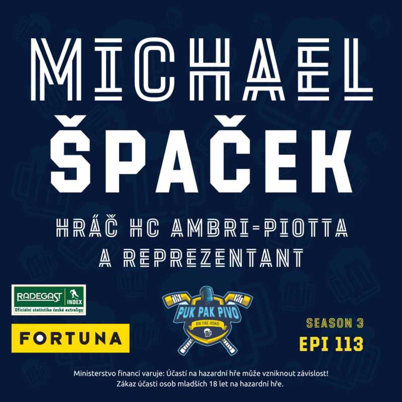 Obrázek epizody PUK PAK PIVO Epizoda 113: Michael Špaček