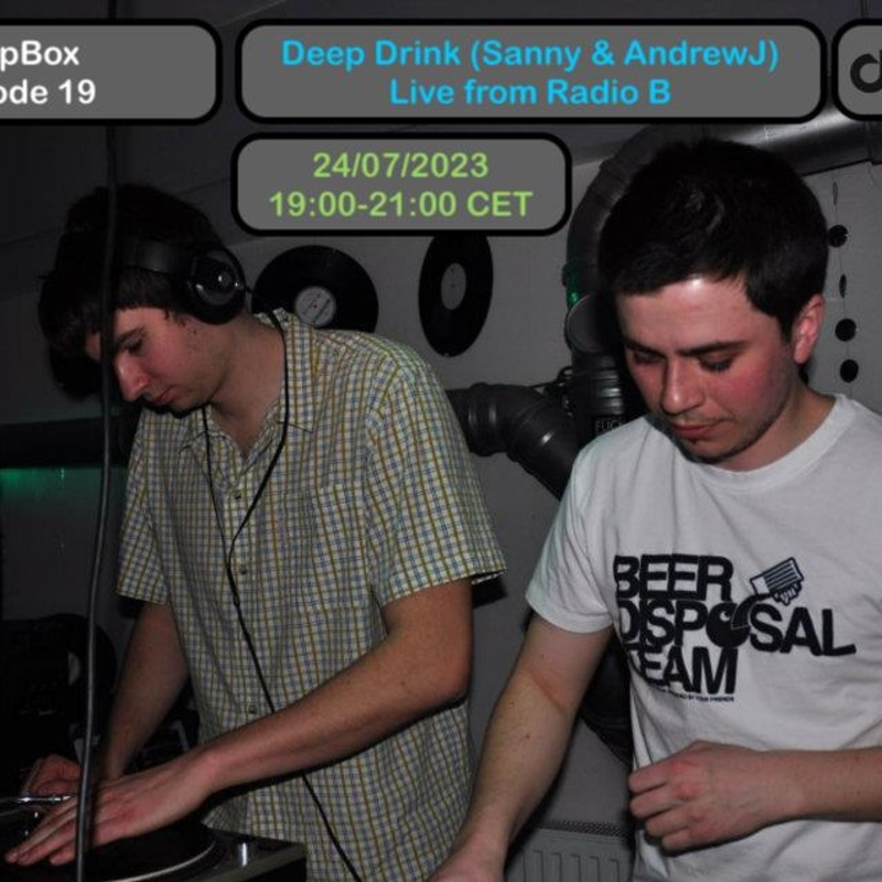 Obrázek epizody RadioB - DeepBox: Sanny + AndrewJ (Live Show) / 24.7.2023