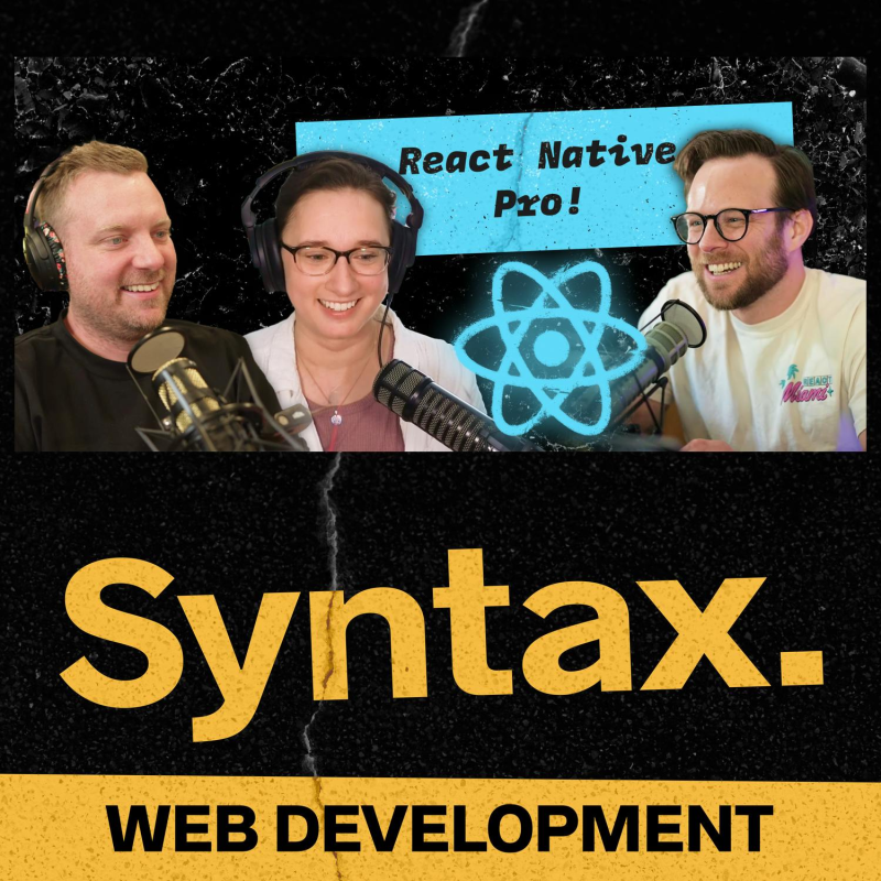 Obrázek epizody 773: React Native with Robin Heinze