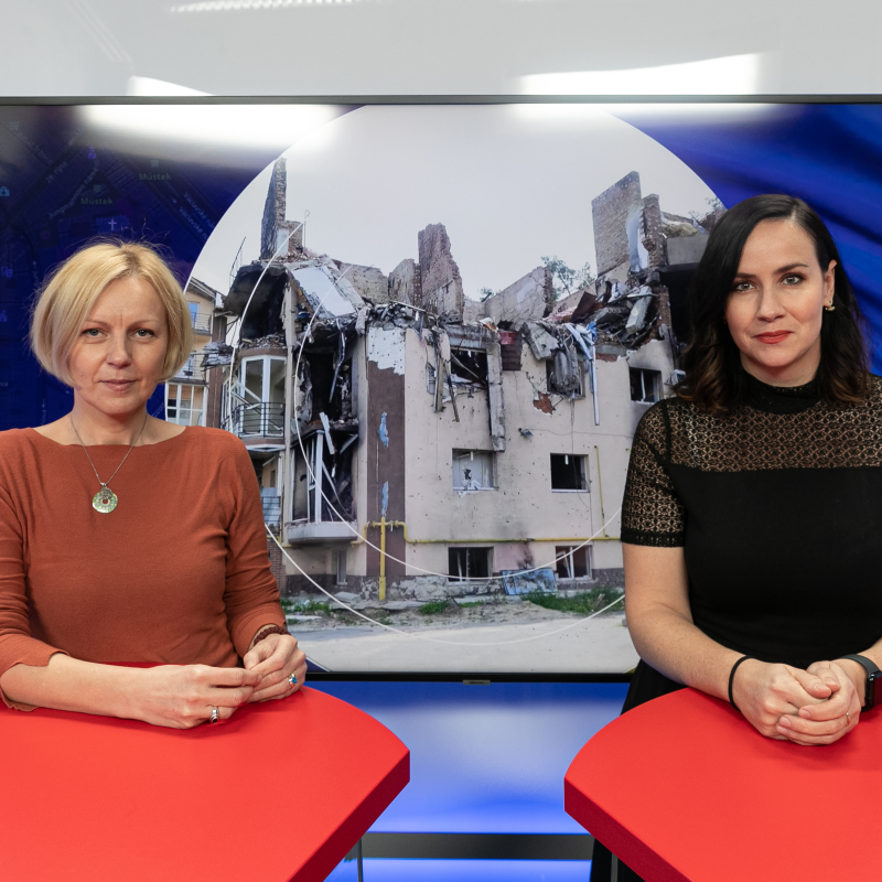 Obrázek epizody Jak se žije Ukrajincům pod útlakem Putina? Ukrajinistka Lenka Víchová o každodenních starostech lidí