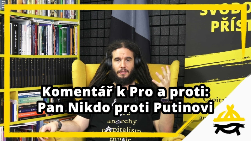 Obrázek epizody Studio Svobodného přístavu: Komentář k Pro a proti o filmu Pan Nikdo proti Putinovi