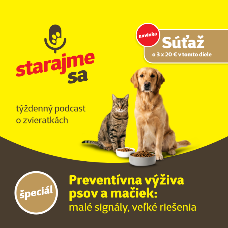 Obrázek epizody Špeciál: Preventívna výživa psov a mačiek: malé signály, veľké riešenia