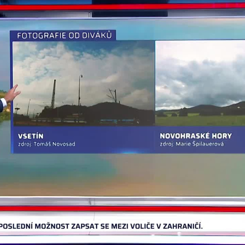 Obrázek epizody Počasí 29.8.2021 10:25