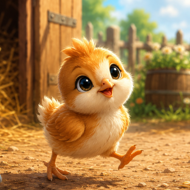 Obrázek epizody 🐣 O zatoulaném kuřátku a hvězdičkách ⭐️ Audiopohádka pro děti + relaxace na dobrou noc