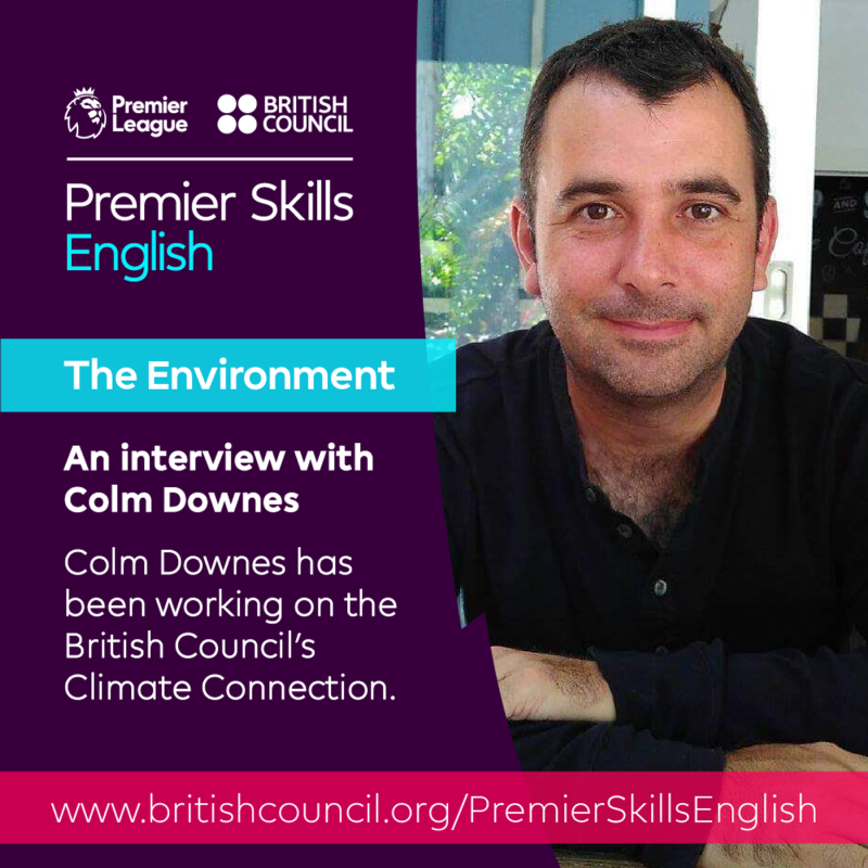 Obrázek epizody The Environment - An Interview with Colm