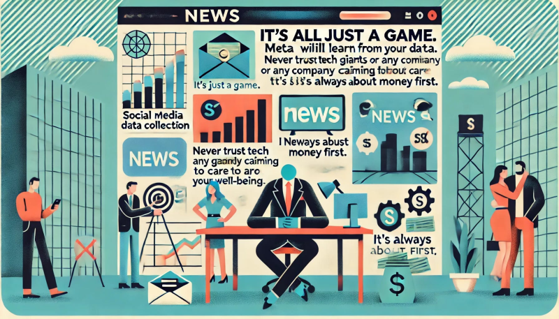 Obrázek epizody Vše to bylo, je a bude jenom hra. Meta se bude z vašich dat učit, ať to odmítáte jakkoliv