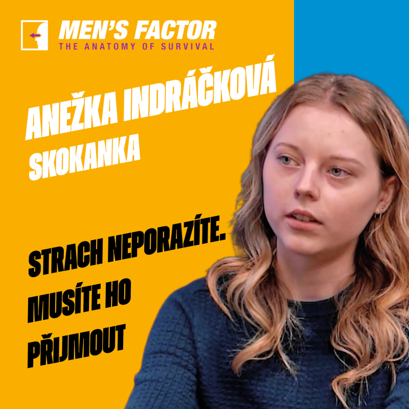 Obrázek epizody Skokanka Jindráčková: Strach neporazíte. Musíte ho přijmout
