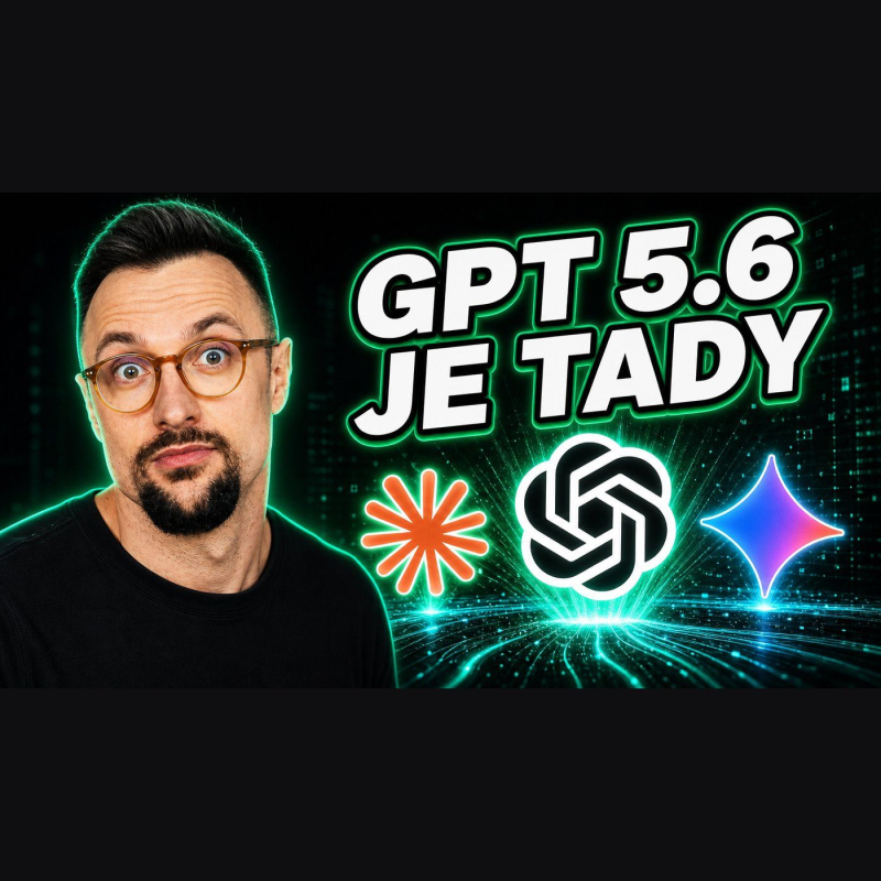 Obrázek epizody Meta AI brýle, GPT 5.6, Fable 5 je zpět? | Tomáš AI Podcast 🇨🇿