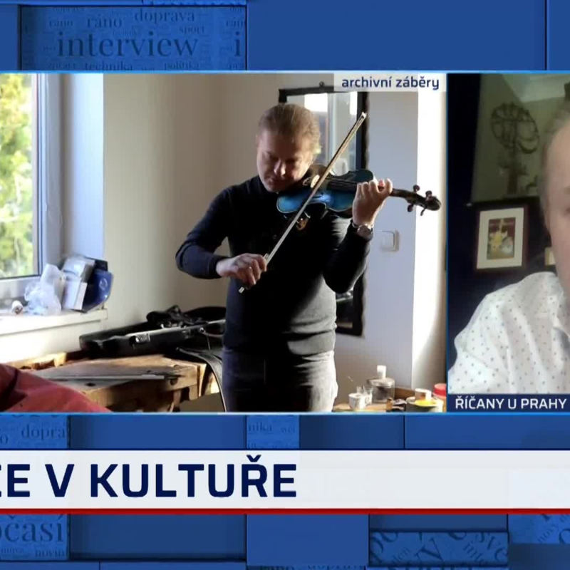Obrázek epizody Co si myslí houslista Pavel Šporcl o možné změně ministra kultury? (zdroj: CNN Prima NEWS)