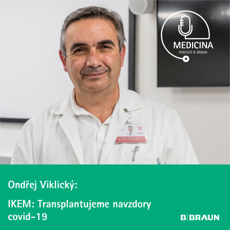 Obrázek epizody 15 Profesor Ondřej Viklický: IKEM: Transplantujeme navzdory covid-19