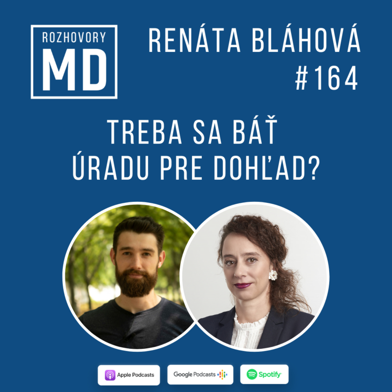 Obrázek epizody #164 Renáta Bláhová - Treba sa báť úradu pre dohľad?