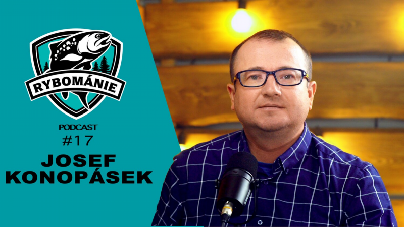 Obrázek epizody RYBOMÁNIE podcast #17 - Josef Konopásek - ,,Od malička jsem chtěl vyhrávat"