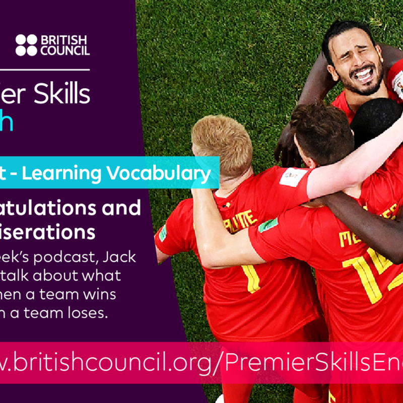 Obrázek epizody Learning Vocabulary: Congratulations and commiserations