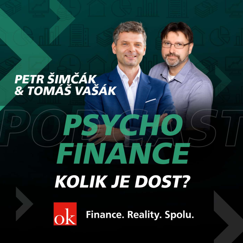 Obrázek epizody #9: Psychofinance - Kolik je dost? (Tomáš Vašák, Petr Šimčák)