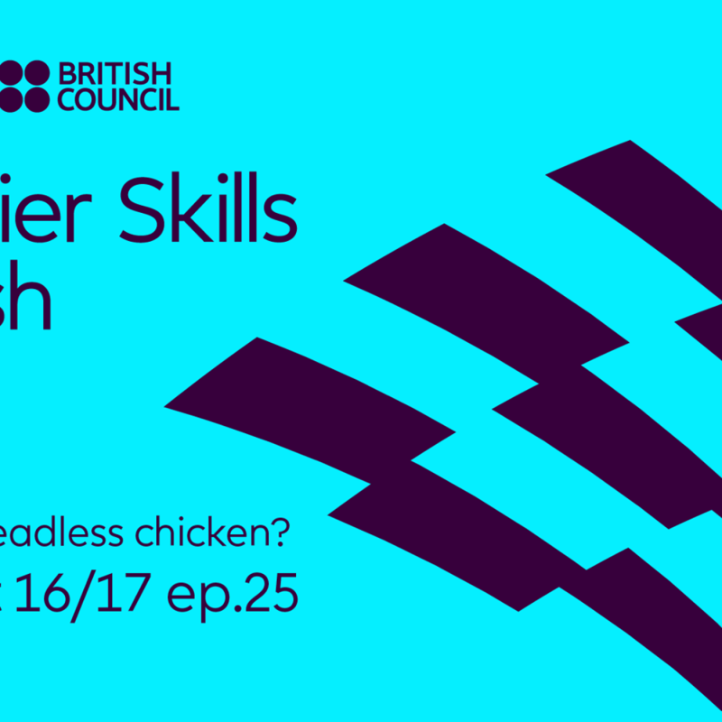 Obrázek epizody Premier Skills English Podcast - What's a headless chicken? - 16/17 ep.25