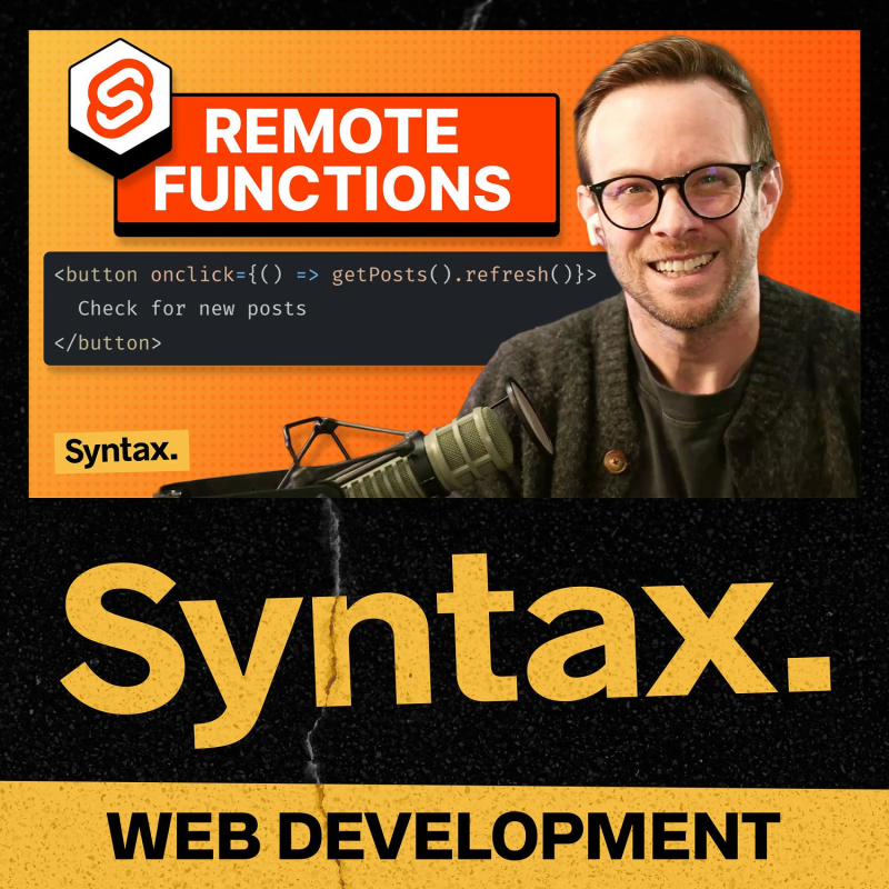 Obrázek epizody 955: SvelteKit has solved data loading