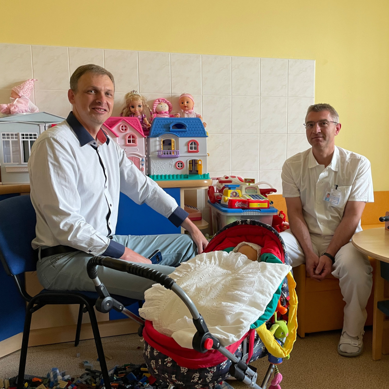 Obrázek epizody TUTV s Davidem Neumannem, novým primářem dětského oddělení nemocnice v Trutnově