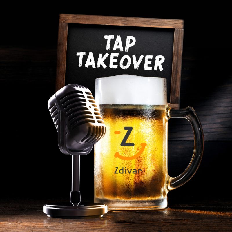 Obrázek epizody Tap Takeover s pivovarem Zdivar: Plzeň je za mě dnes za zenitem, budoucnost piva je v craftu.