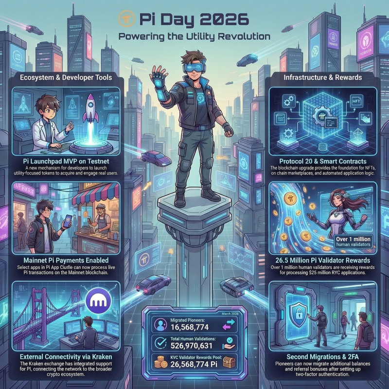 Obrázek epizody Pi Day 2026 - Pi Network Milestones and News