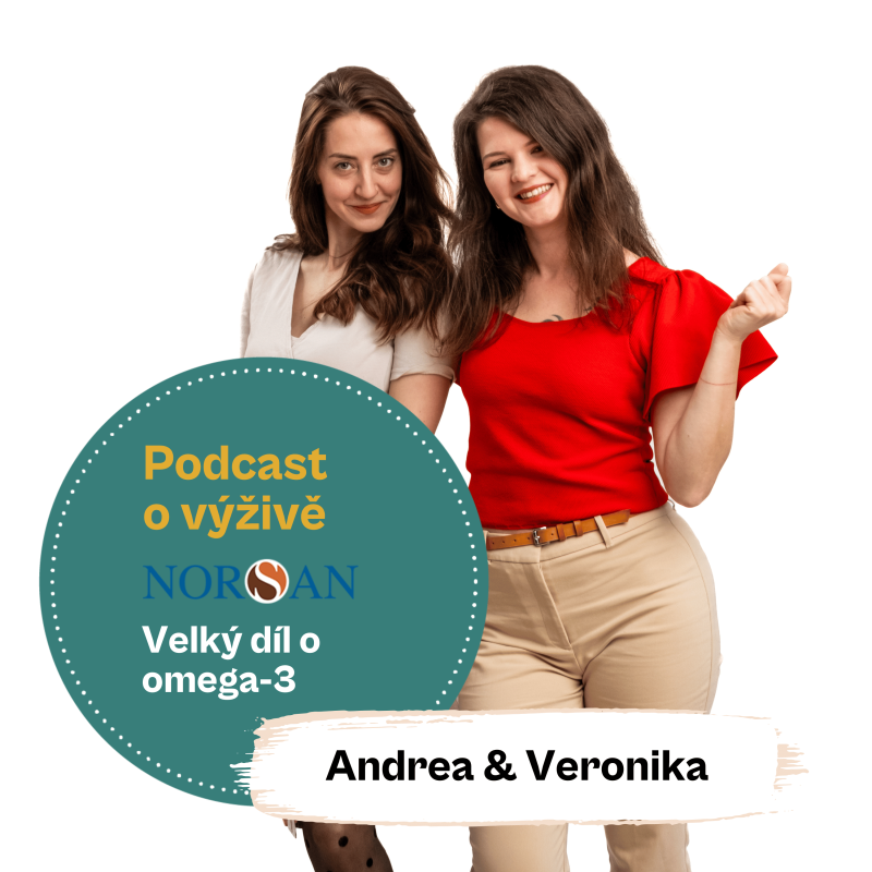 Obrázek epizody 97. Velký díl o omega-3 (Mgr. Andrea Pospíšil Jakešová & Ing. Mgr. Veronika Pourová)
