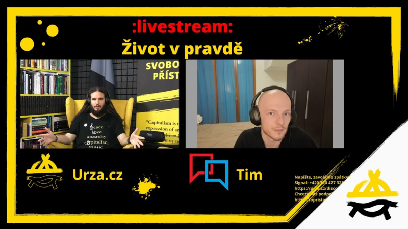 Obrázek epizody Studio Svobodného přístavu: Život v pravdě s Timem