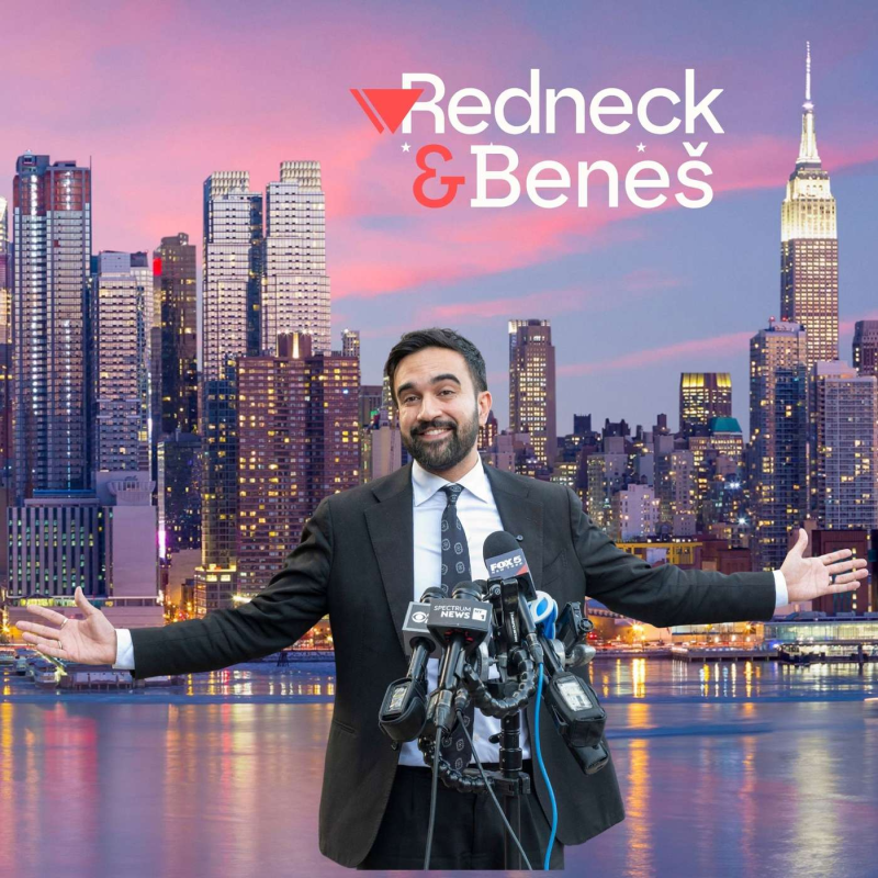 Obrázek epizody Redneck & Beneš | Jak vládne socialistický starosta New Yorku