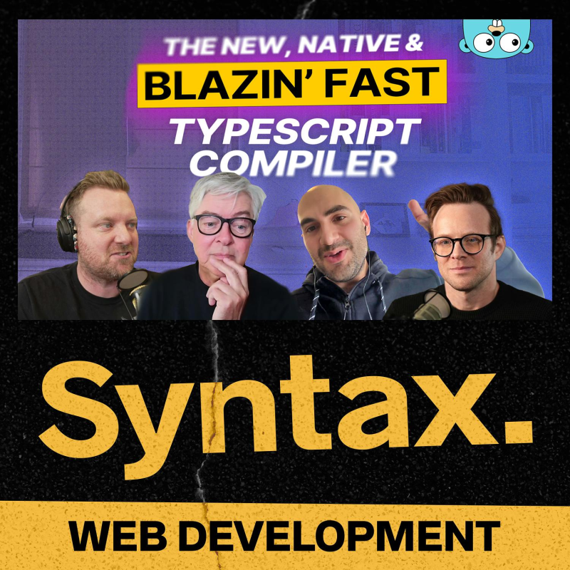 Obrázek epizody 884: Typescript Just Got 10x Faster