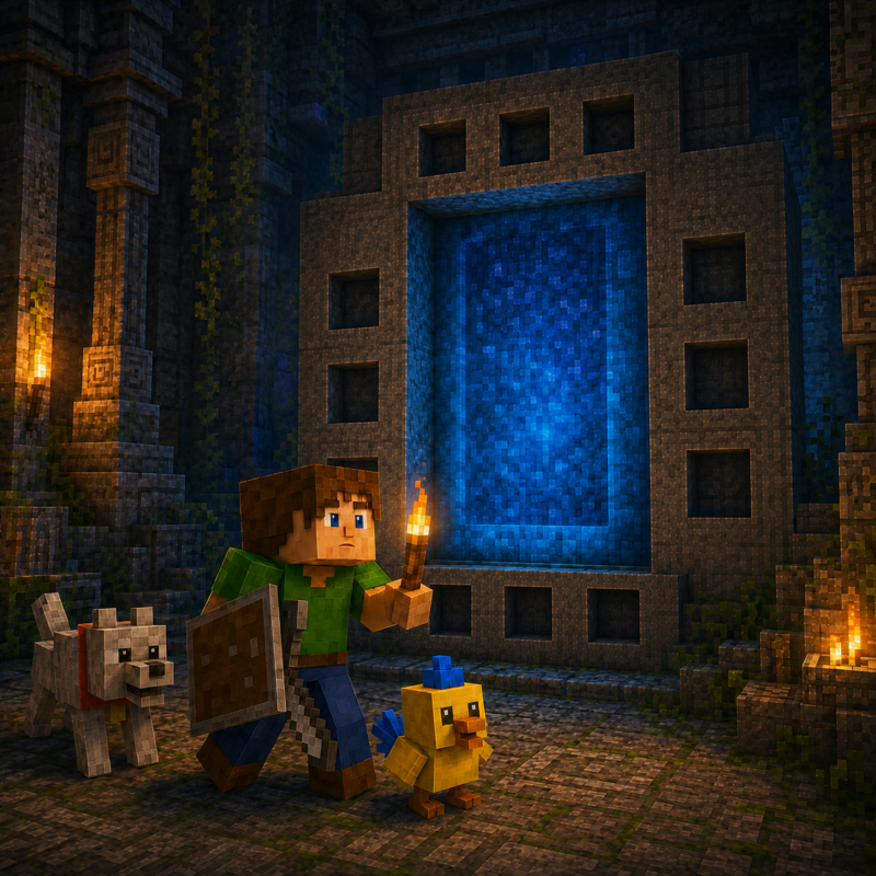 Obrázek epizody Kapitola 80 - Kameny, které nesměly zůstat | Karlíkovy minecraftické pohádky (Kniha 2)