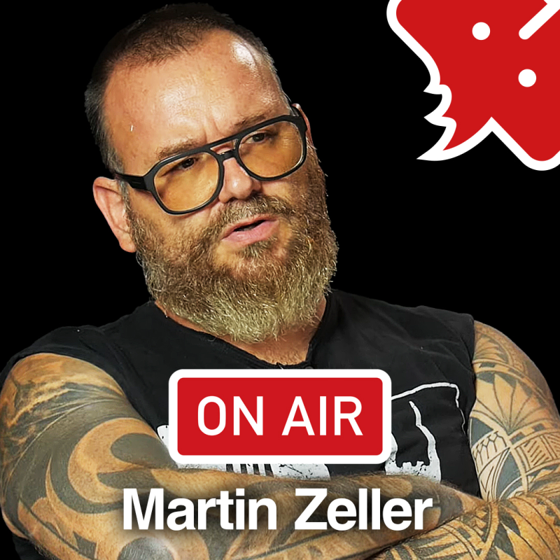Obrázek epizody Martin Zeller (Cocotte Minute) ON AIR: „Koncert v krimu je zajímavá zkušenost, ale jednou stačilo."