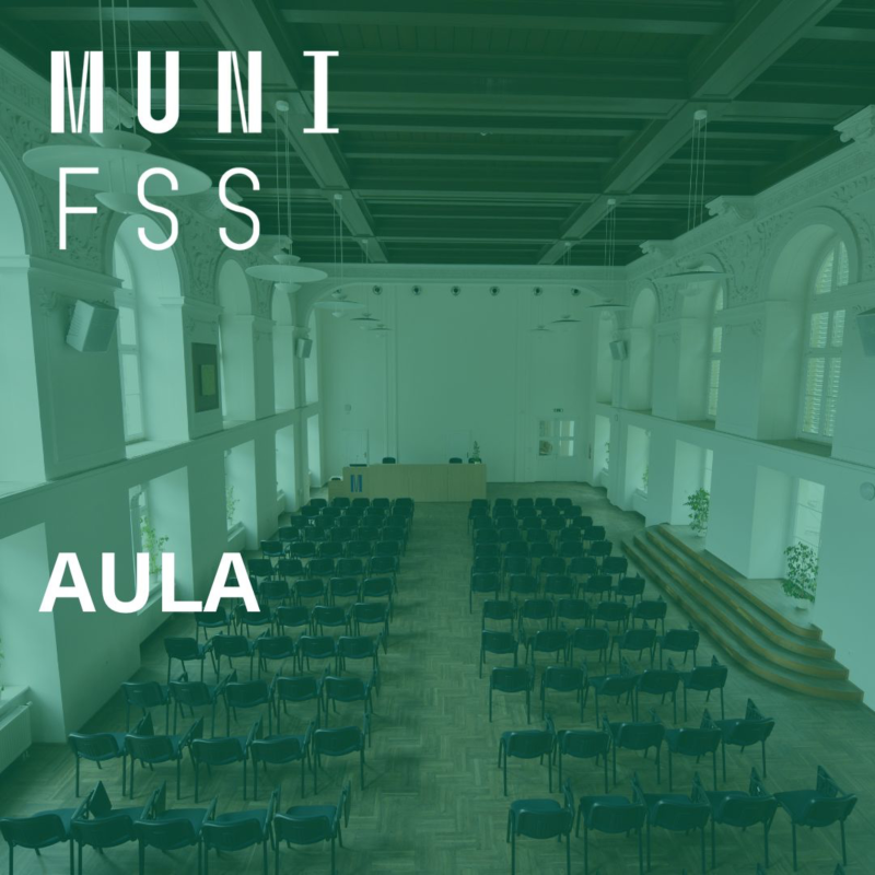 Obrázek epizody #4 Aula a dvoreček Fakulty sociálních studií MU