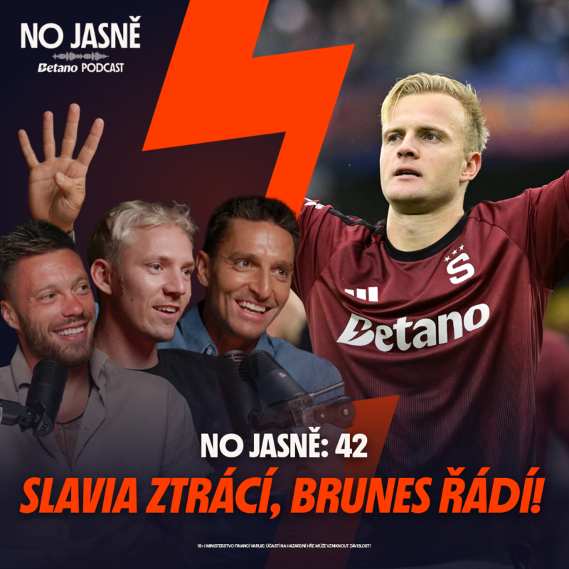 Obrázek epizody NO JASNĚ #42 🎙️ | SLAVIA ZTRÁCÍ, BRUNES ŘÁDÍ! Boj o titul ožívá? Mourinho znovu dobyl Camp Nou