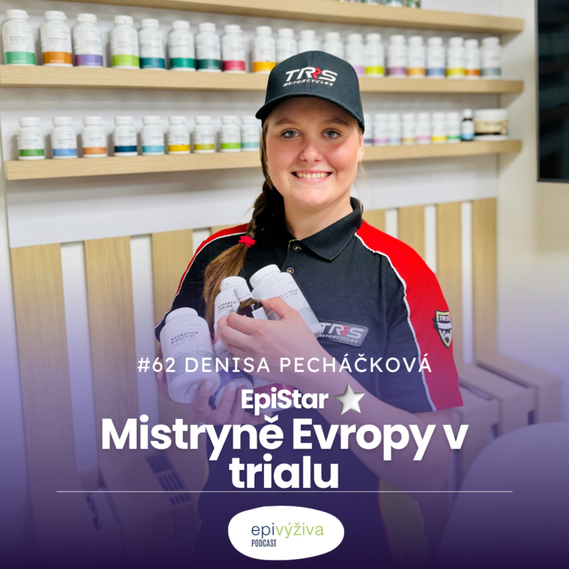 Obrázek epizody #62 EpiStar: DENISA PECHÁČKOVÁ / epigenetika, trial, cyklotrial